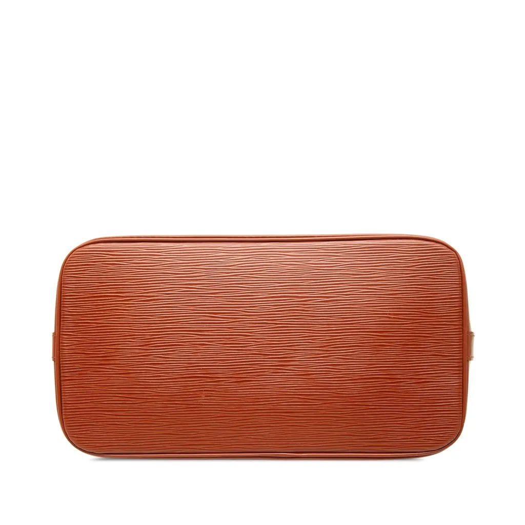 Louis Vuitton Epi Alma PM Brown Leather Very good - Inside View