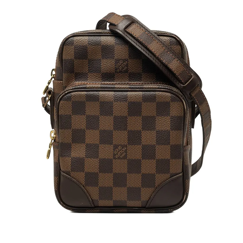 Louis Vuitton Damier Ebene Amazone Brown Very good - Front View
