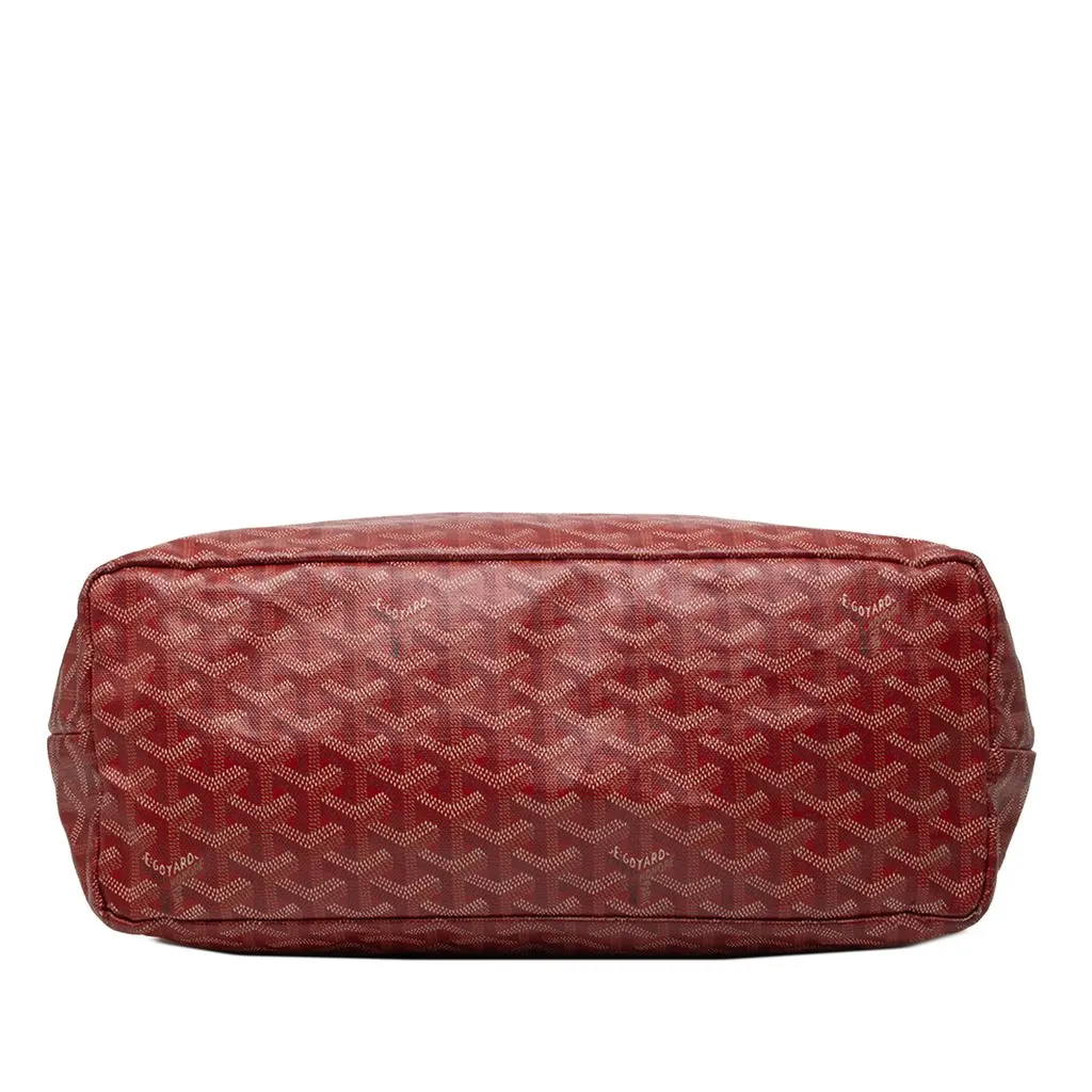 Goyard Goyardine Saint Louis PM Red Canvas Good - Inside View