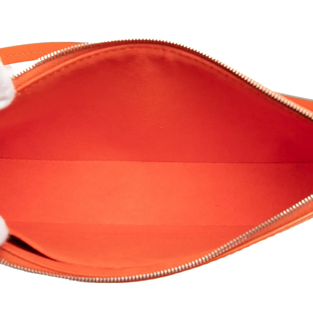 Louis Vuitton Epi Pochette Accessoires Orange Leather Very good - Model View