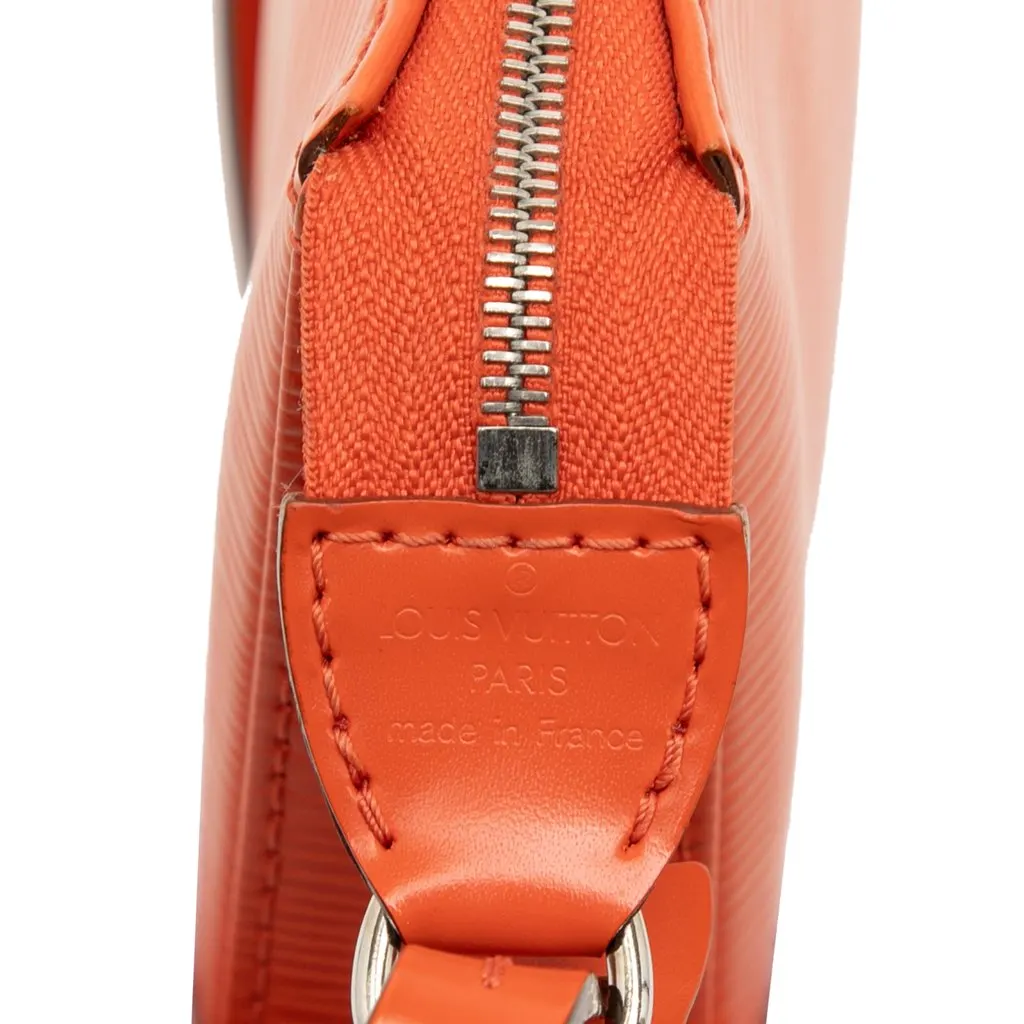 Louis Vuitton Epi Pochette Accessoires Orange Leather Very good - Box View