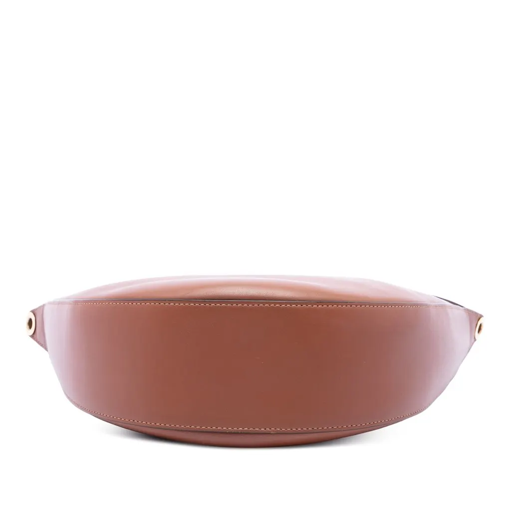 LOEWE Small Leather Luna Hobo Brown Leather Very good - Inside View