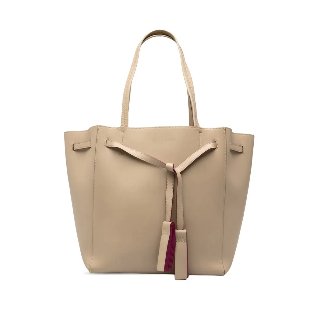 Celine Small Leather Phantom Cabas Tote