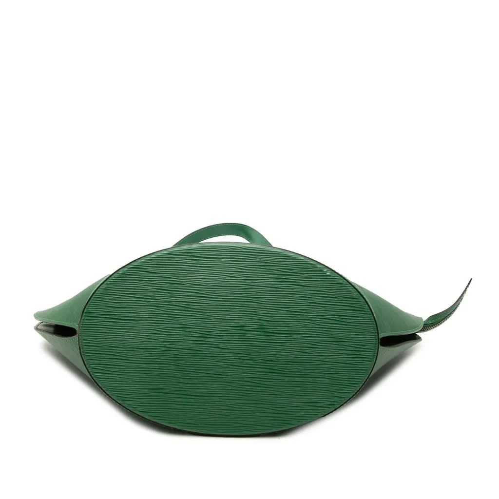 Louis Vuitton Epi Saint Jacques GM Long Strap Green Leather Very good - Inside View