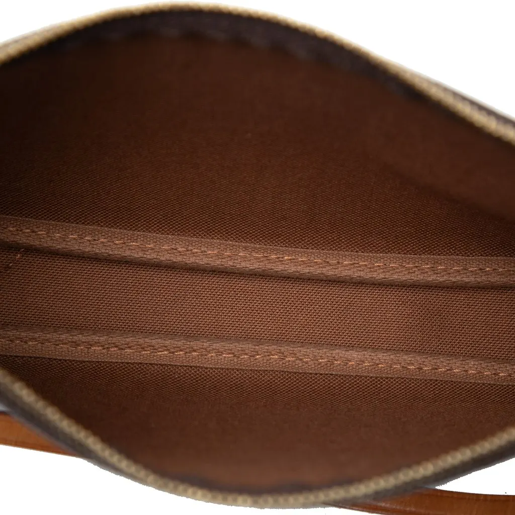 Louis Vuitton Monogram Pochette Accessoires Brown Very good - Model View