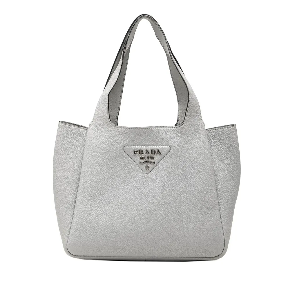 Prada Small Vitello Daino Dynamique Handbag MultiColor Leather Very good - Front View