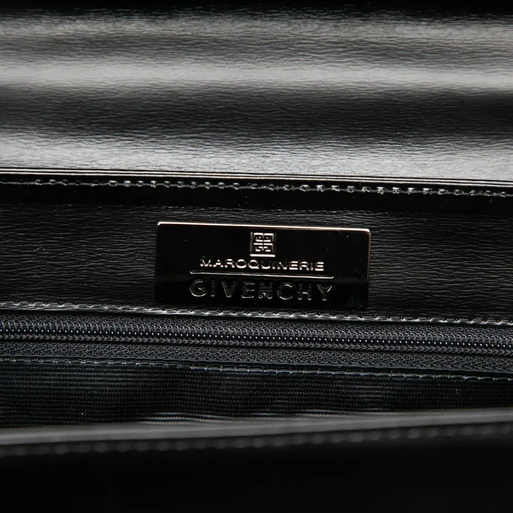 Givenchy Smooth Calfskin Borodia Satchel Black Leather Very good - Box View