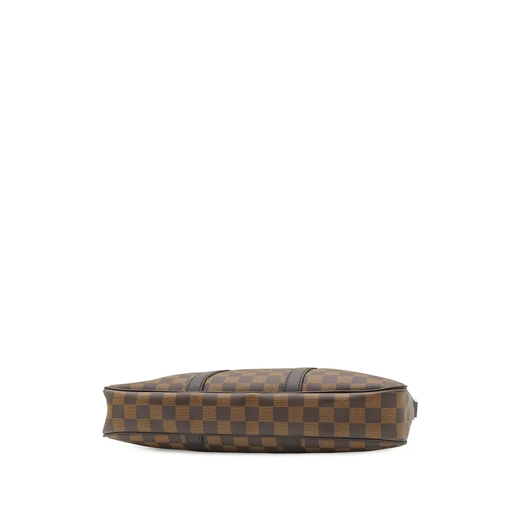 Louis Vuitton Damier Ebene Porte Documents Voyage PM Brown Very good - Inside View