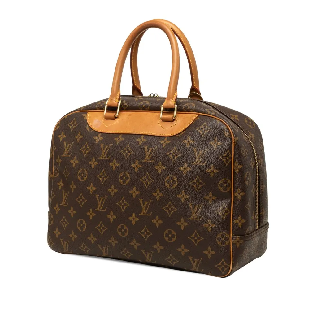 Louis Vuitton Monogram Deauville Brown Canvas Very good - Back View