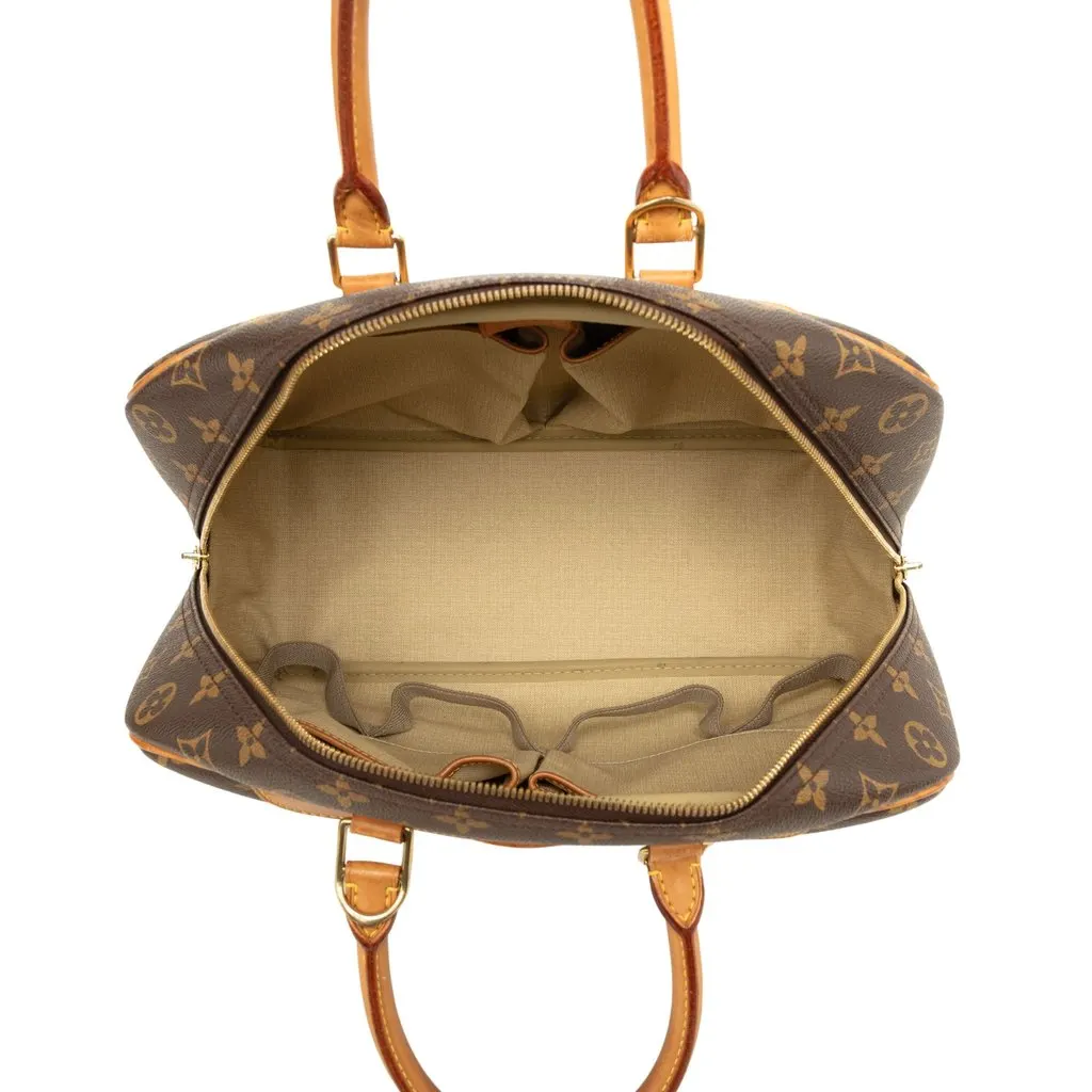Louis Vuitton Monogram Deauville Brown Canvas Very good - Model View