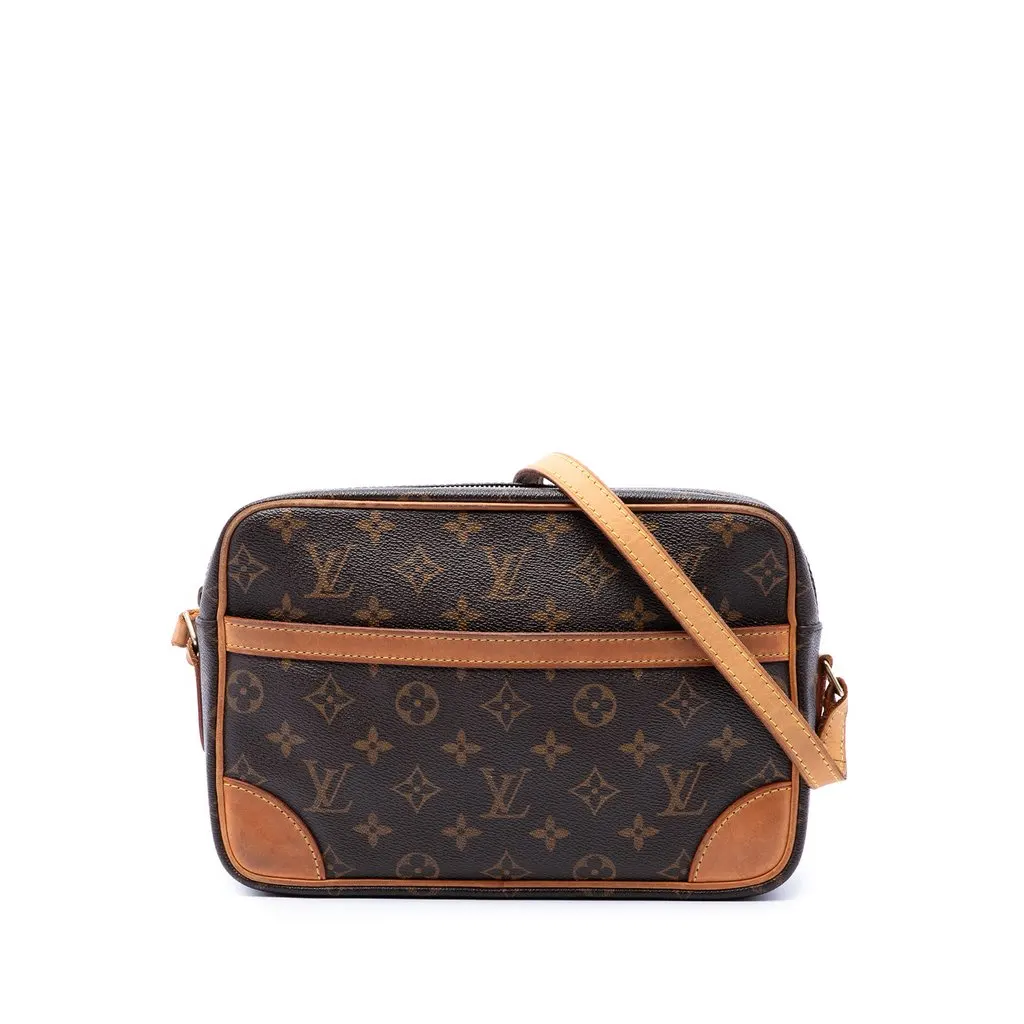Louis Vuitton Monogram Trocadero 27 Brown Very good - Front View