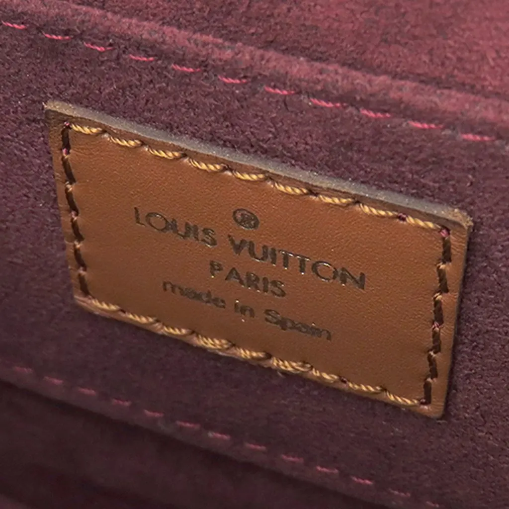 Louis Vuitton Monogram Jacquard Since 1854 Mini Dauphine Red Very good - Box View