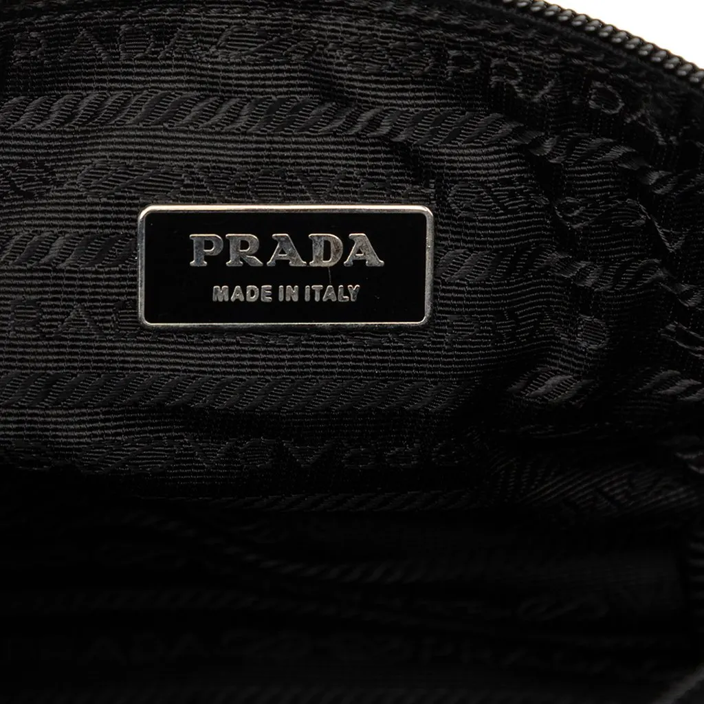 Prada Tessuto Multi Pocket Belt Bag Black Very good - Box View