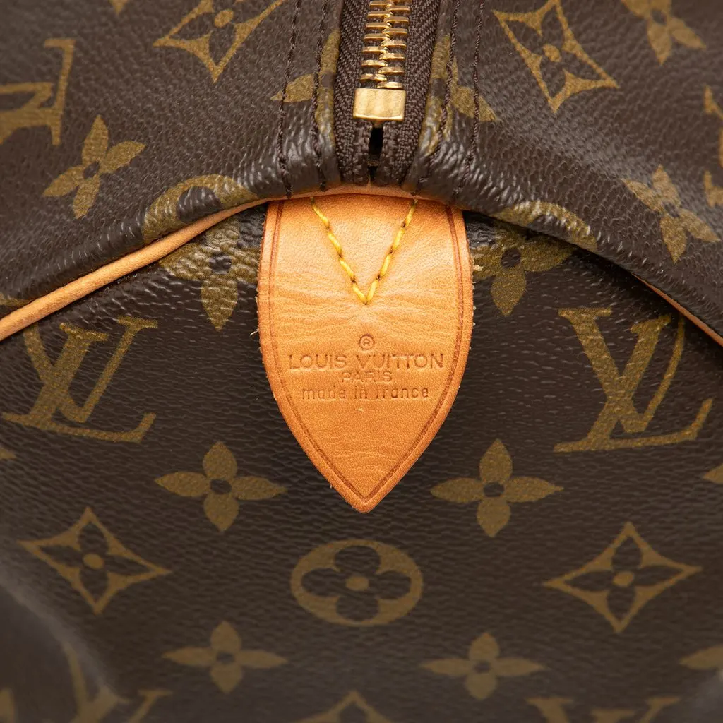Louis Vuitton Monogram Speedy 30 Brown Canvas Good - Box View