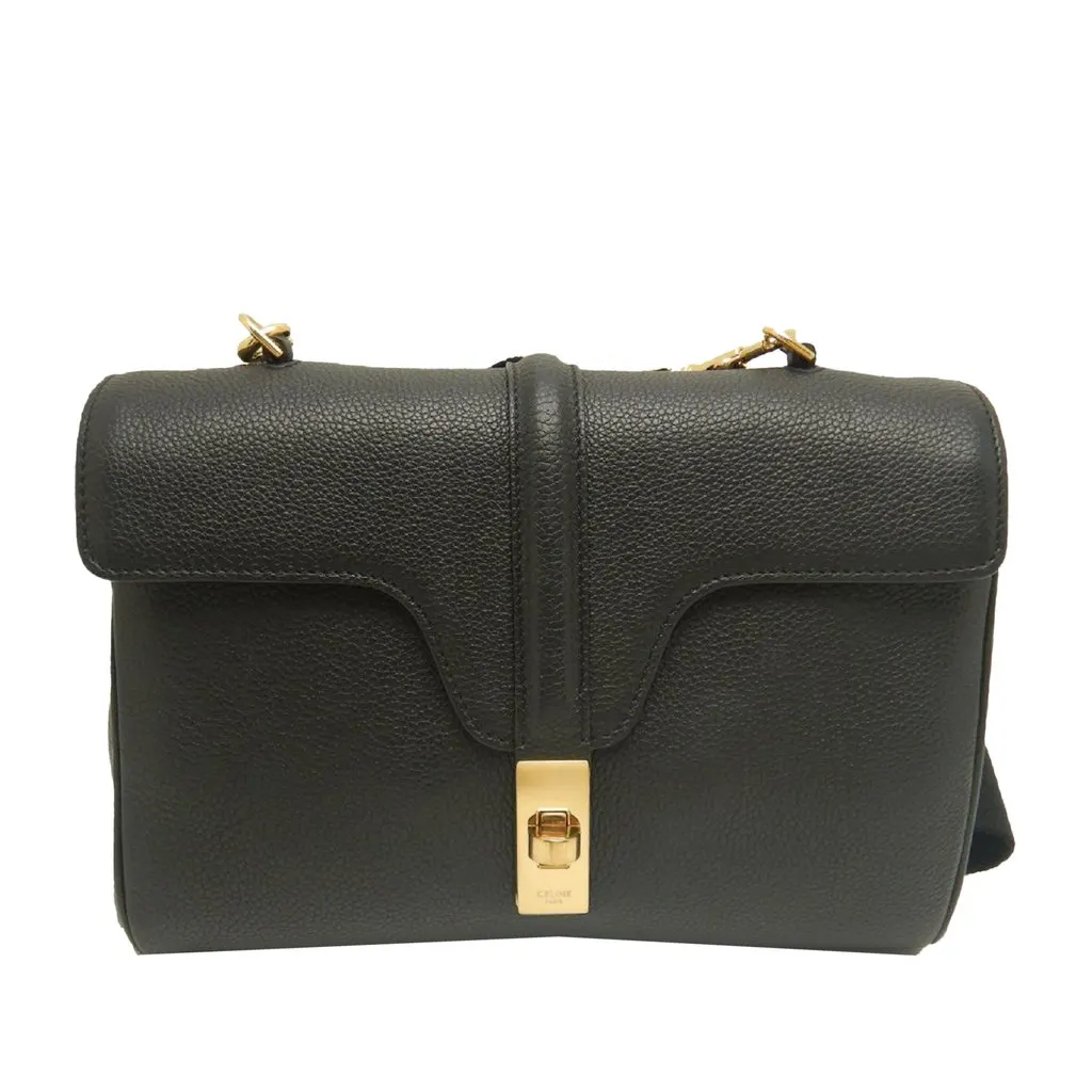 Celine Teen Grained Calfskin Soft 16 Crossbody