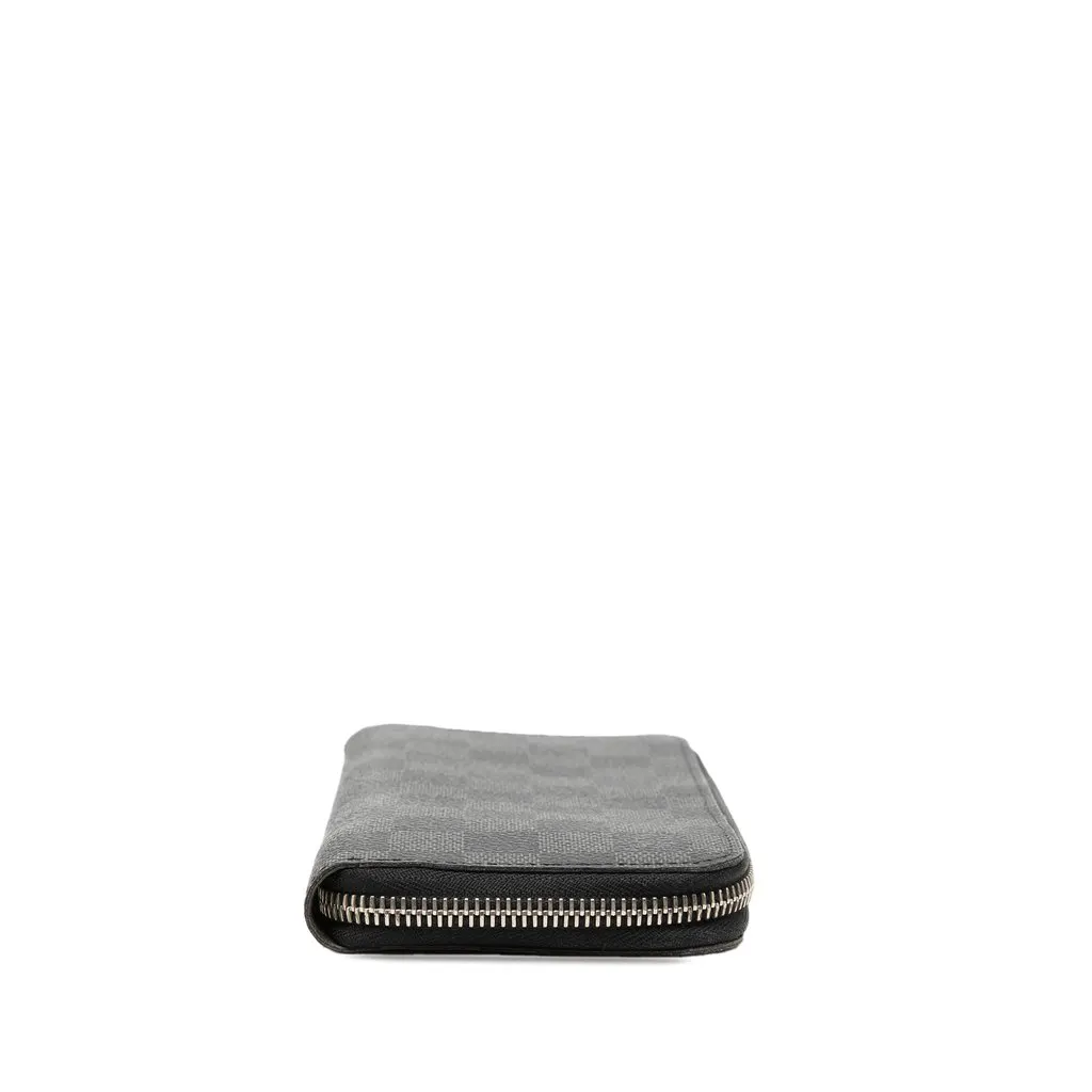 Louis Vuitton Damier Graphite Vertical Zippy Wallet Black Very good - Inside View