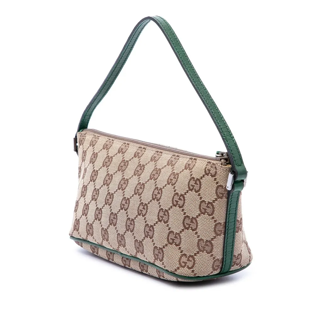 Gucci GG Canvas Boat Beige Canvas Good - Back View