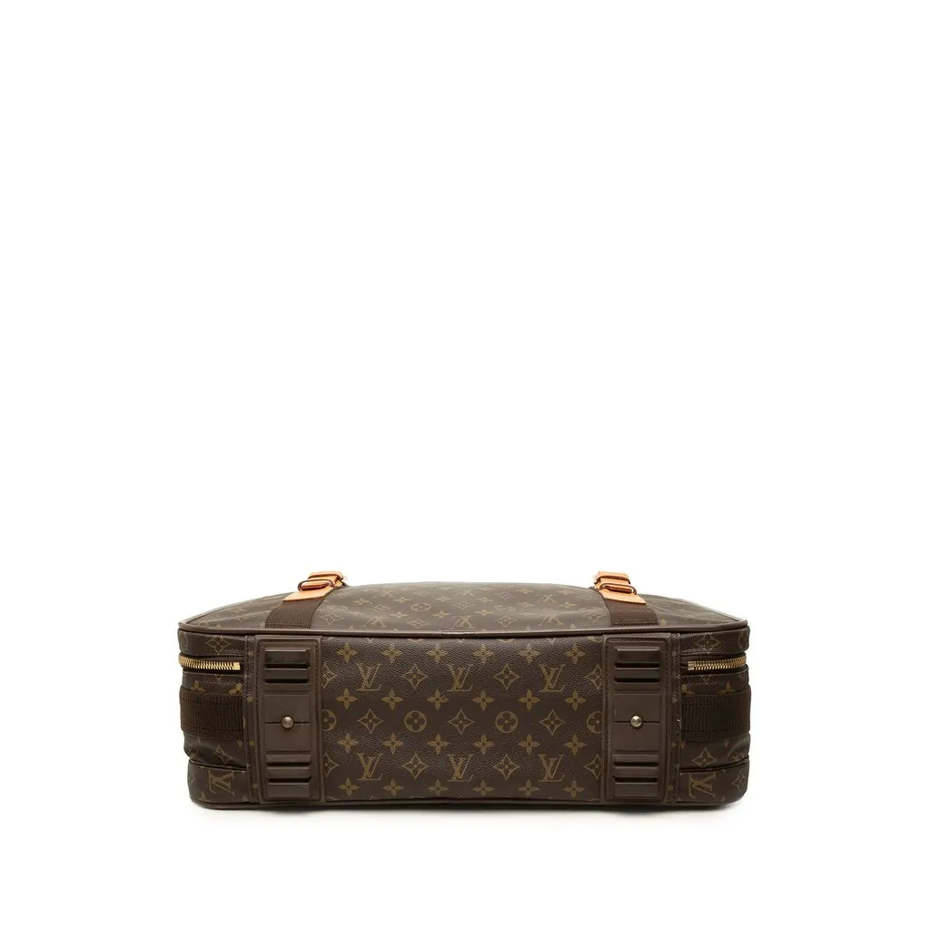 Louis Vuitton Monogram Satellite 53 Brown Canvas Good - Inside View