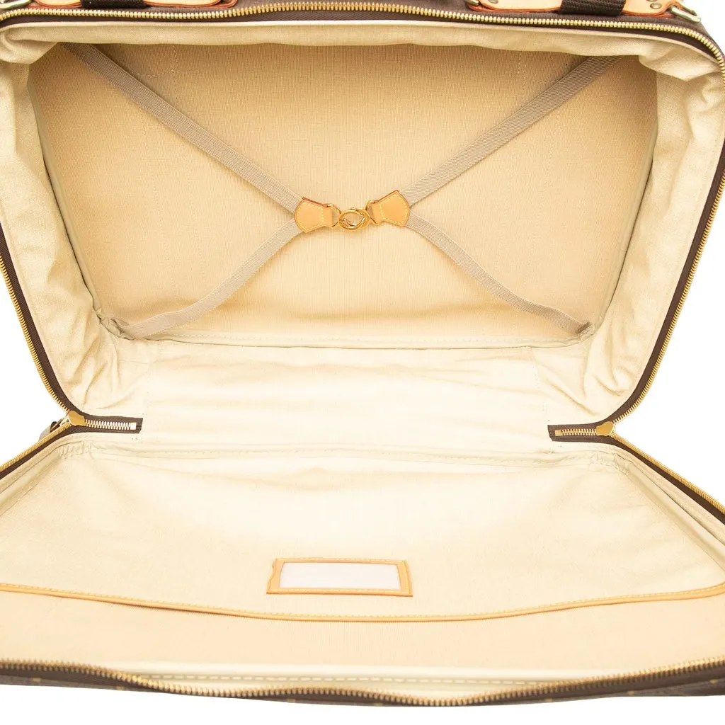 Louis Vuitton Monogram Satellite 53 Brown Canvas Good - Model View