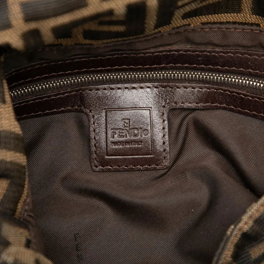 Fendi Zucca Canvas Mamma Forever Brown Very good - Box View