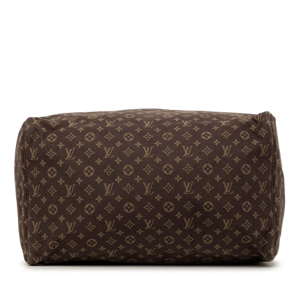 Louis Vuitton Monogram Mini Lin Speedy 30 Brown Very good - Inside View