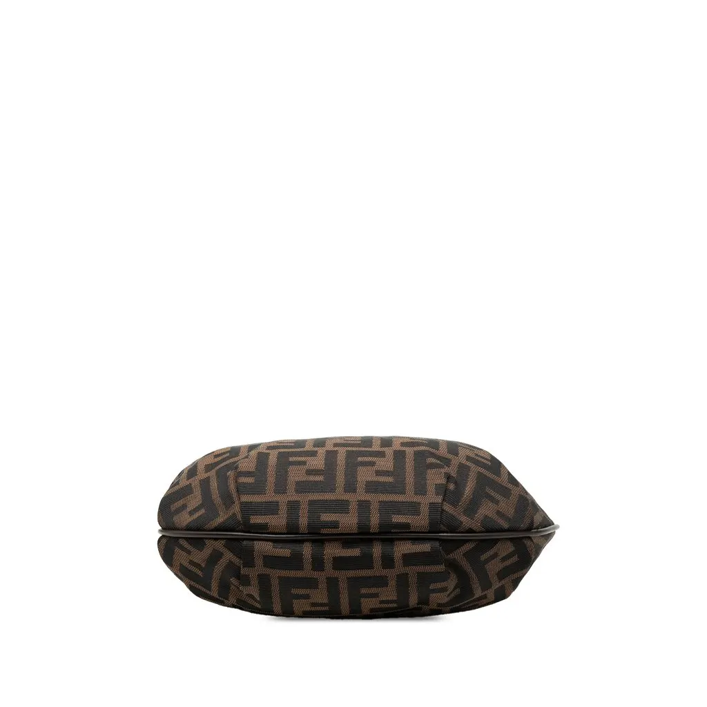Fendi Zucca Canvas Chef Hobo Brown Very good - Inside View