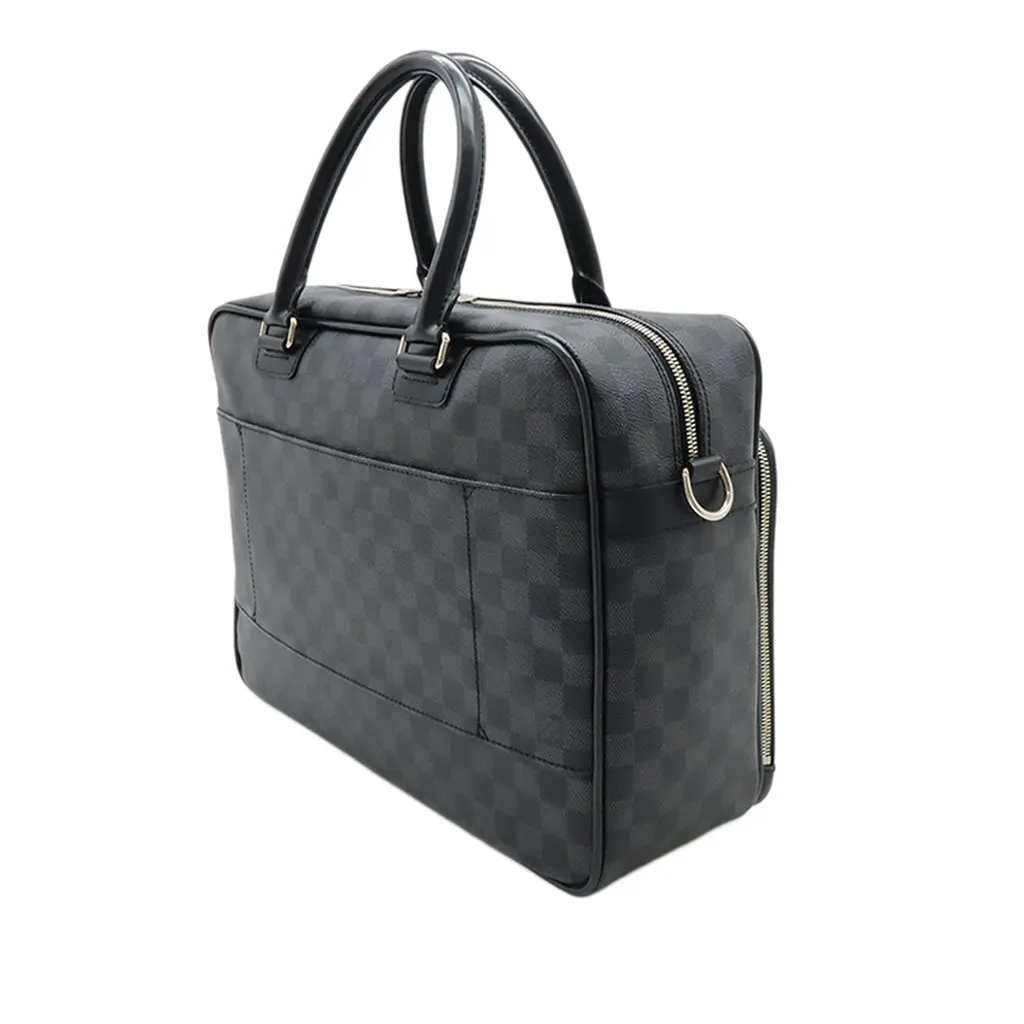 Louis Vuitton Damier Graphite Icare Black Very good - Back View