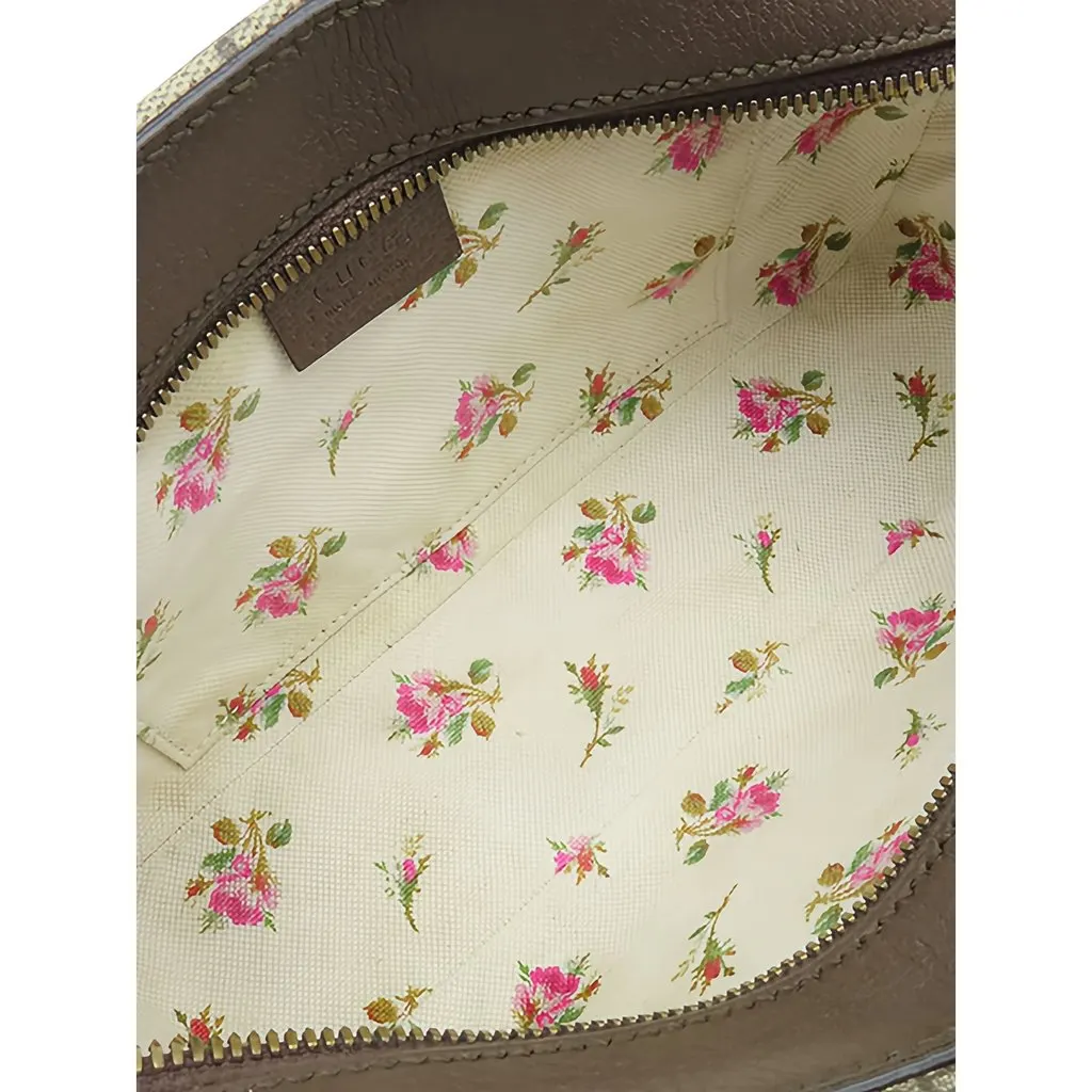 Gucci GG Supreme Web Neo Vintage Crossbody Beige Very good - Model View
