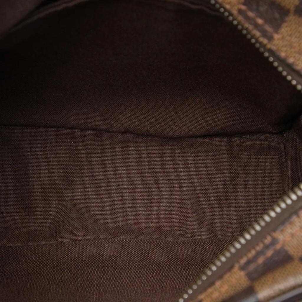 Louis Vuitton Damier Ebene Olav PM Brown Canvas Good - Model View