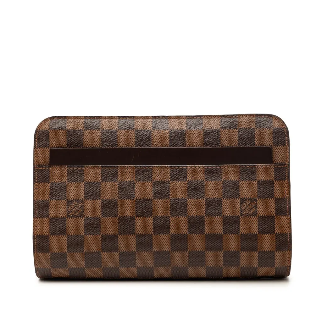 Louis Vuitton Damier Ebene Saint Louis Pochette Brown Very good - Front View