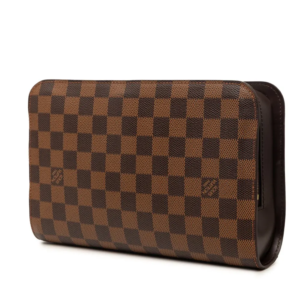 Louis Vuitton Damier Ebene Saint Louis Pochette Brown Very good - Back View