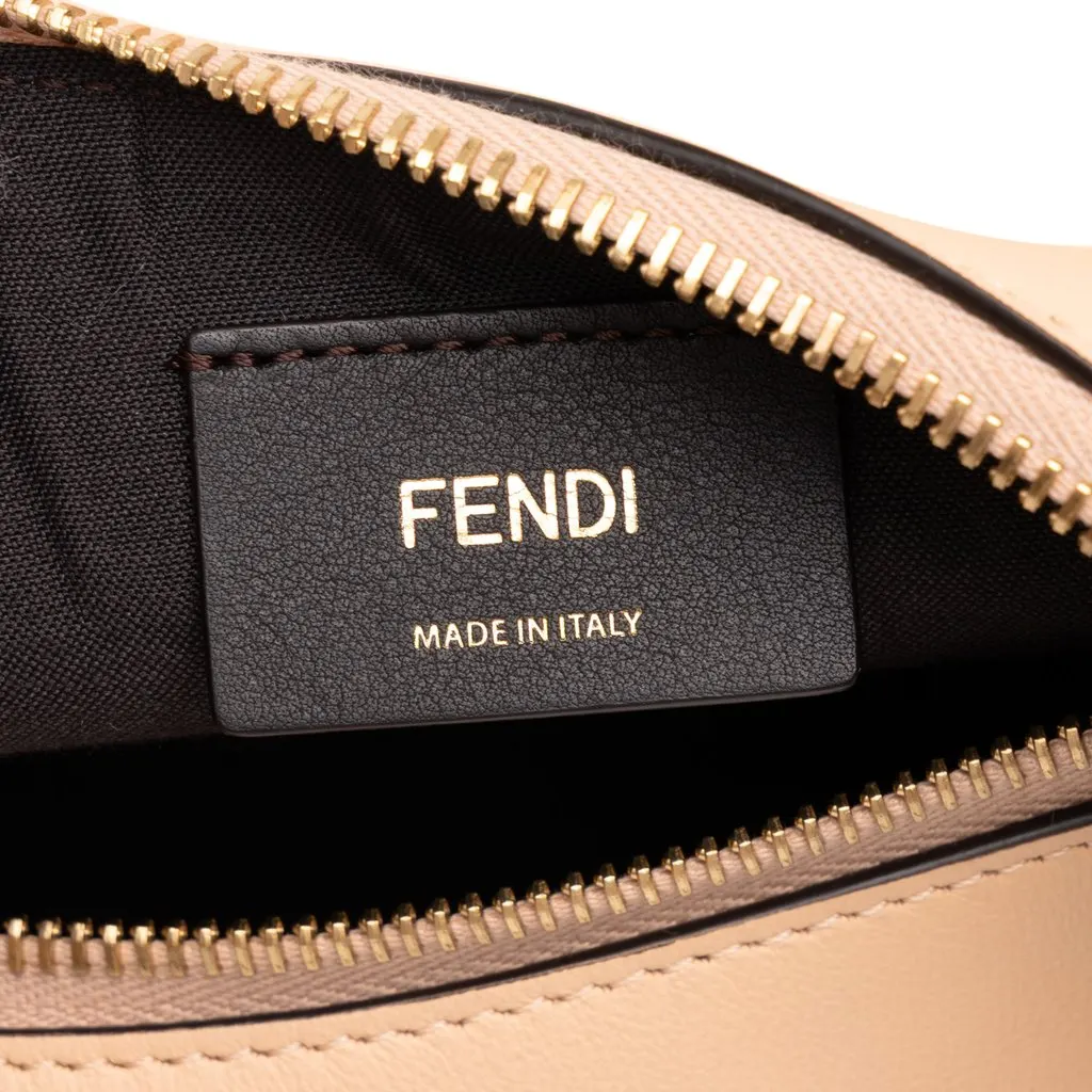 Fendi Small Leather Fendigraphy Hobo Pink Leather Very good - Box View