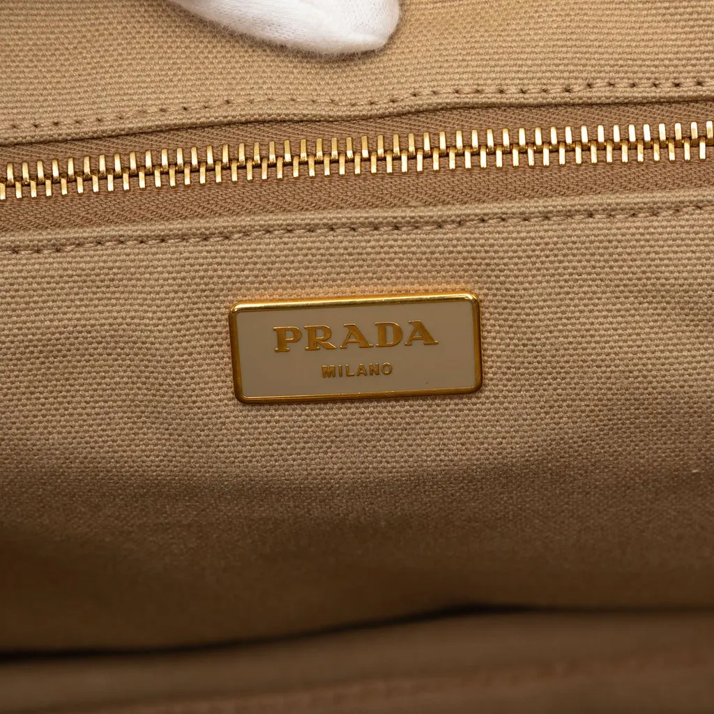 Prada Tweed Satchel MultiColor Very good - Box View