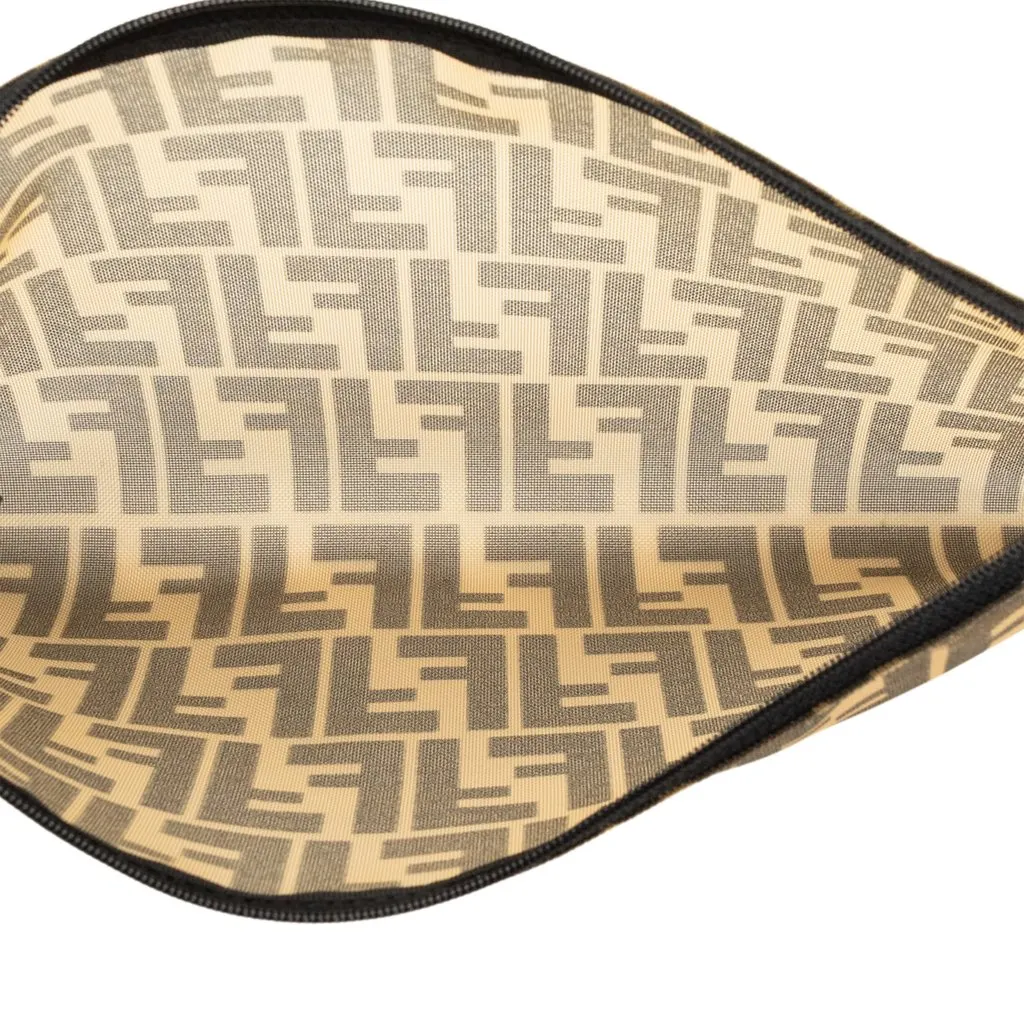 Fendi Zucca Mesh Clutch Brown Very good - Model View