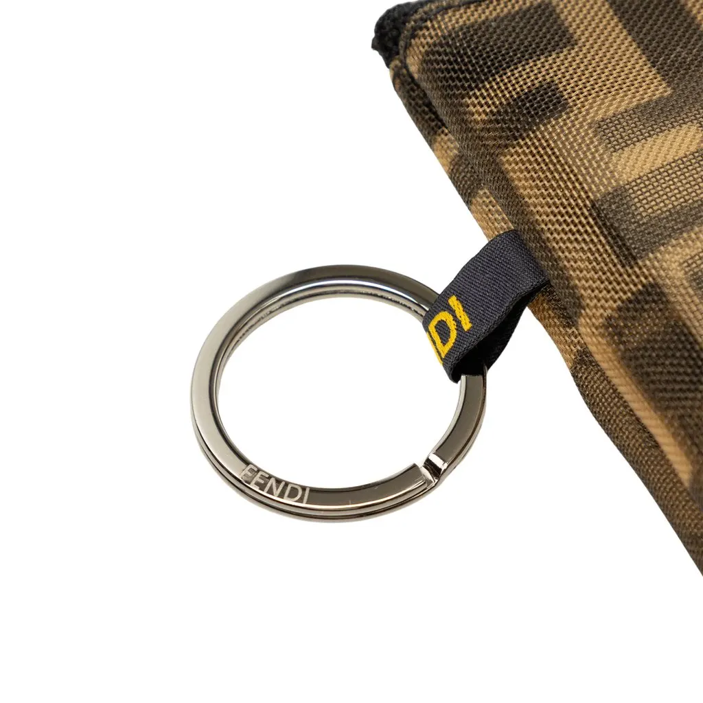 Fendi Zucca Mesh Clutch Brown Very good - Box View