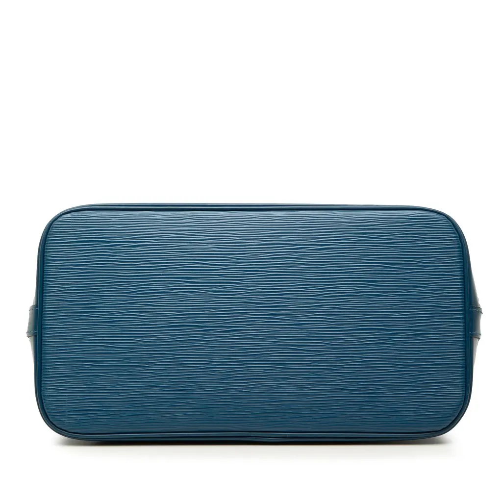 Louis Vuitton Epi Alma PM Blue Leather Good - Inside View
