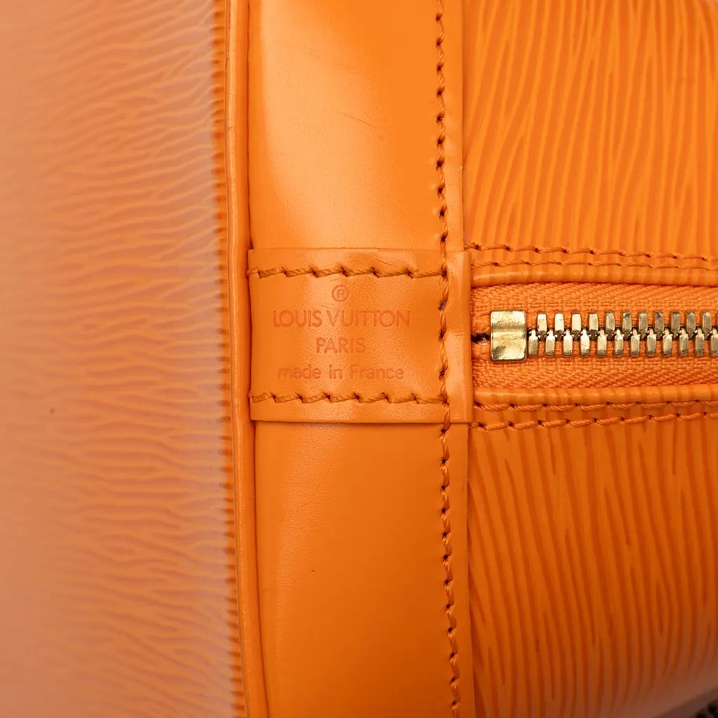 Louis Vuitton Epi Alma PM Orange Leather Very good - Box View