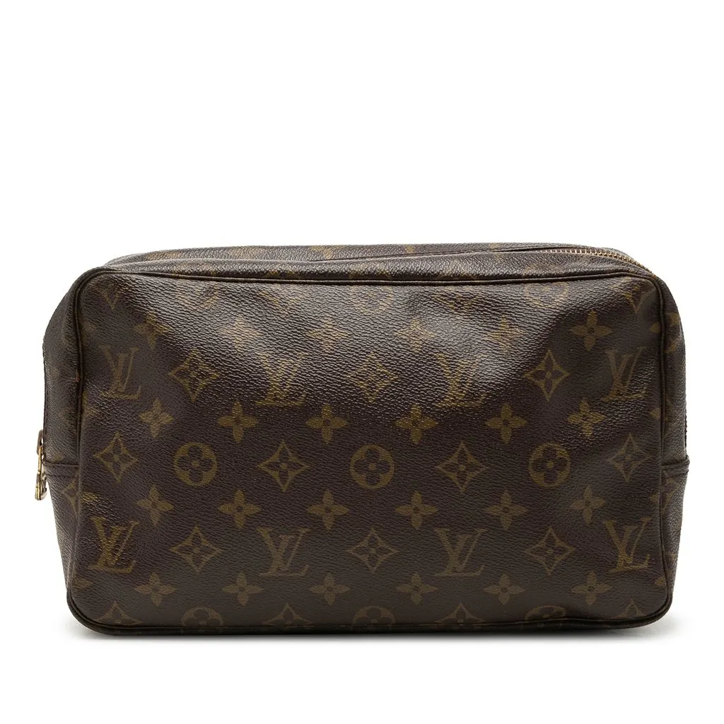 Louis Vuitton Monogram Trousse Toilette 28 Brown Very good - Front View