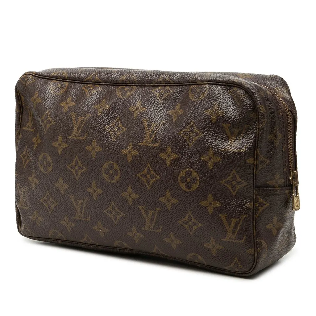 Louis Vuitton Monogram Trousse Toilette 28 Brown Very good - Back View