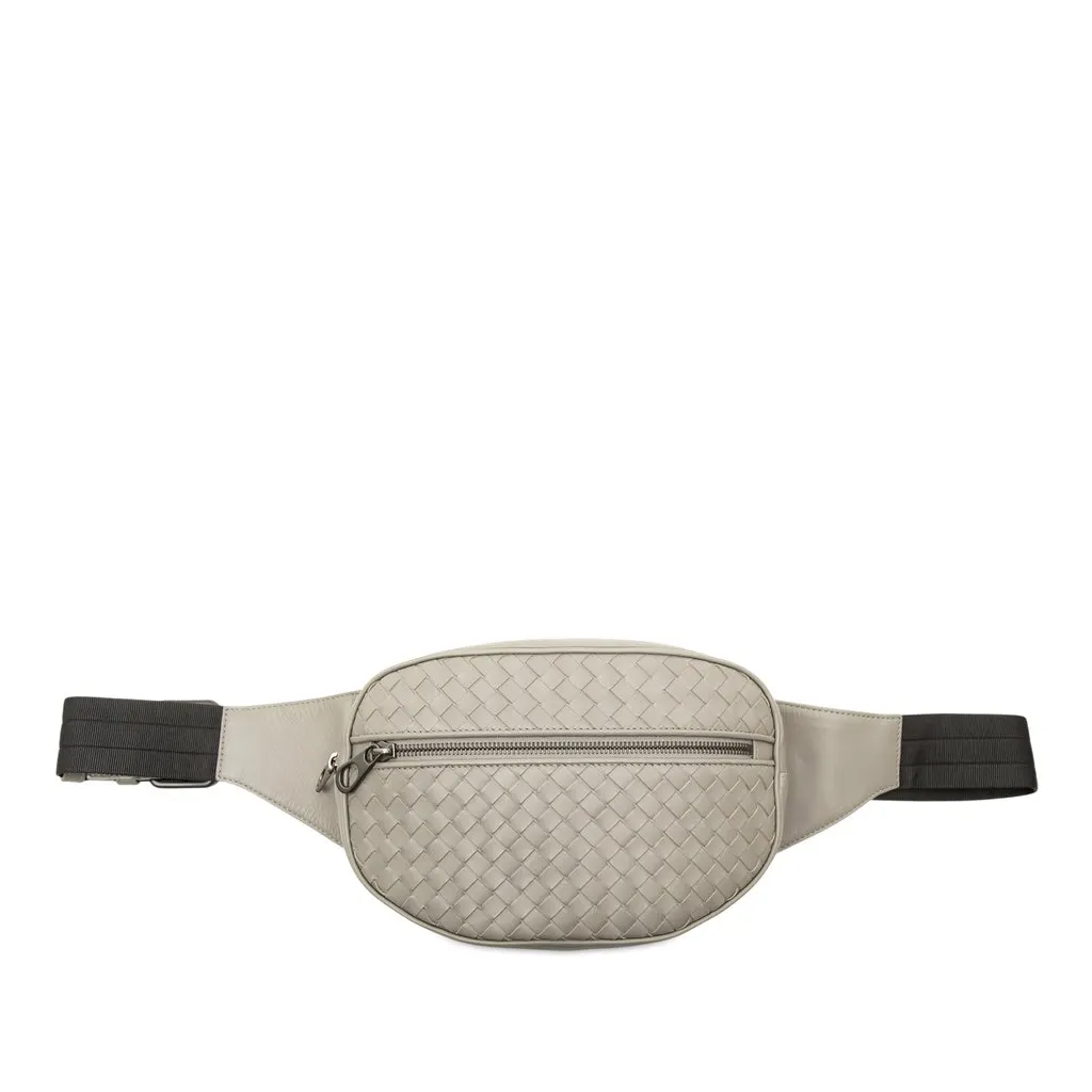 Bottega Veneta Nappa Intrecciato Belt Bag MultiColor Leather Very good - Front View