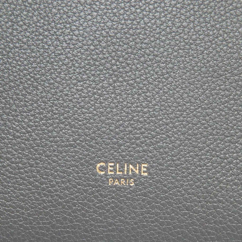 Celine Small Soft Grained Calfskin Seau Sangle Bucket Bag MultiColor Leather Very good - Box View