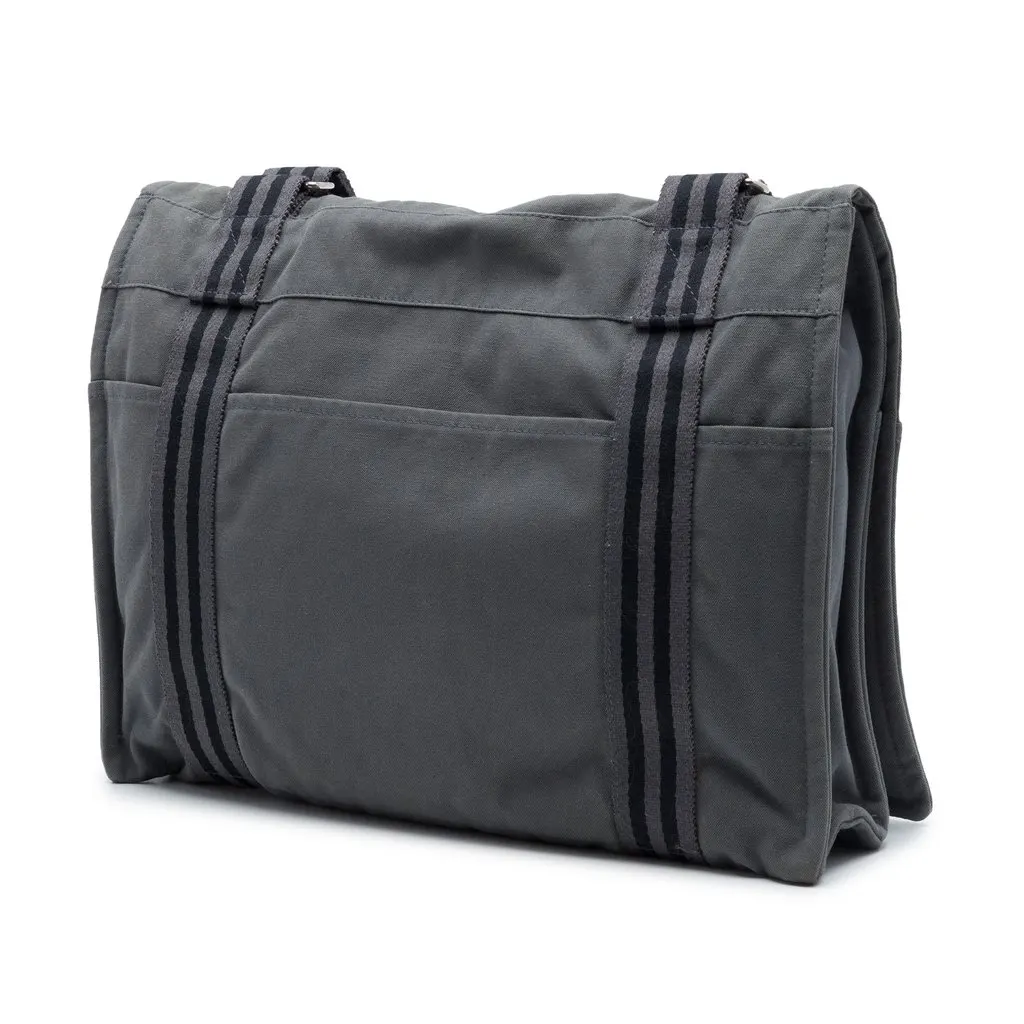 Hermès Canvas Herline Messenger MultiColor Very good - Back View