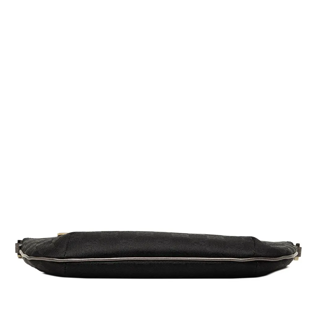 Gucci GG Canvas Shoulder Bag Black Canvas Very good - Inside View