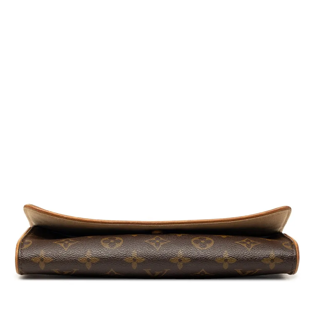 Louis Vuitton Monogram Pochette Twin GM Brown Very good - Inside View