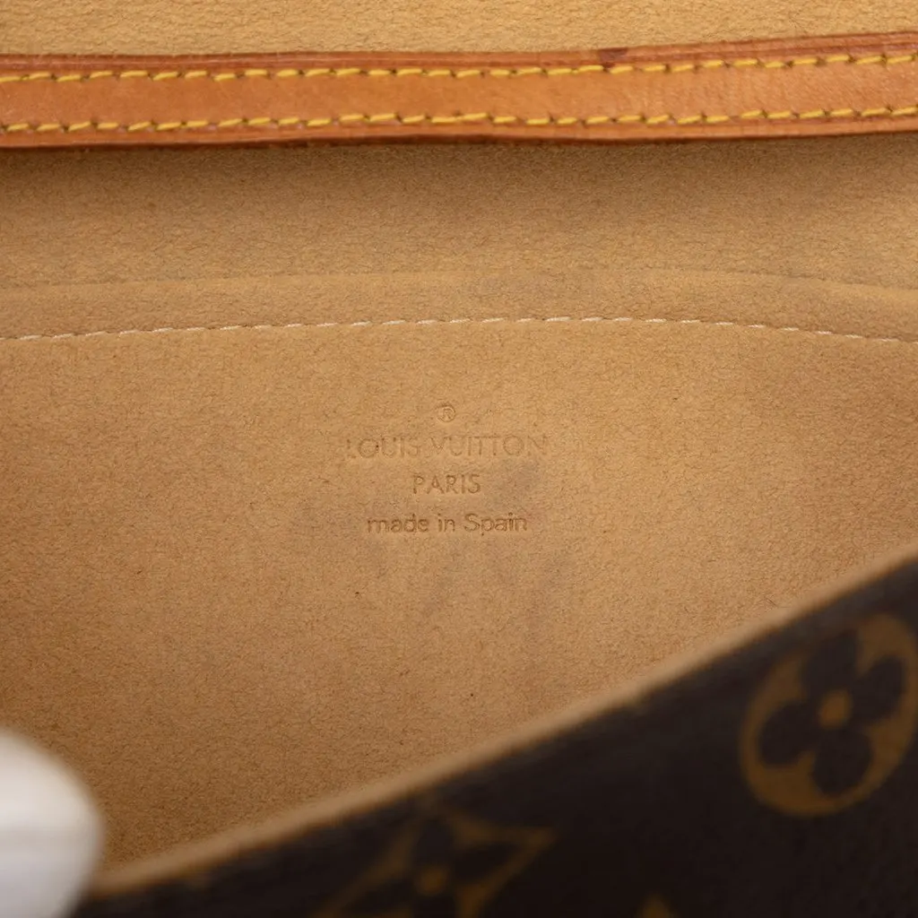 Louis Vuitton Monogram Pochette Twin GM Brown Very good - Box View
