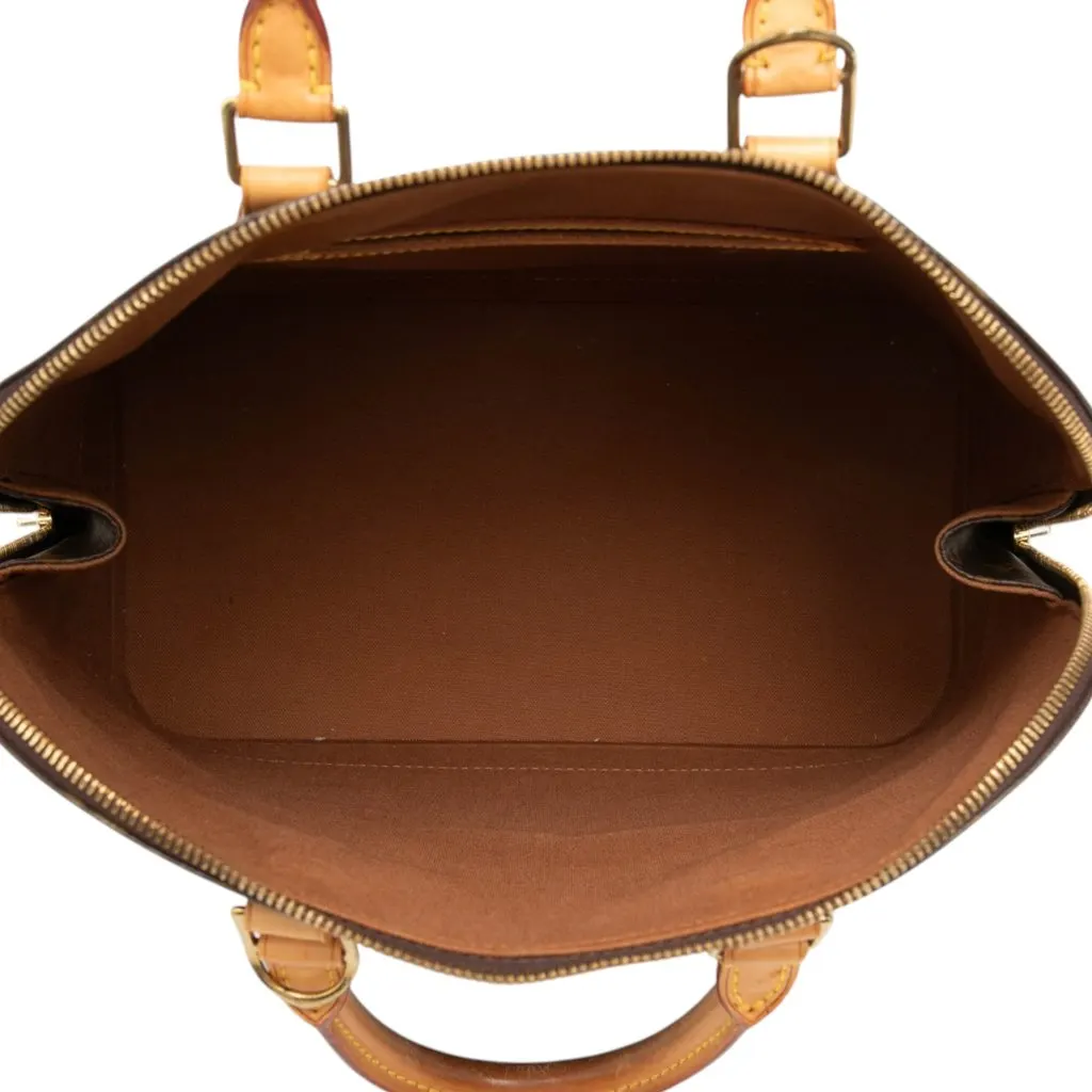 Louis Vuitton Monogram Alma PM Brown Canvas Very good - Model View