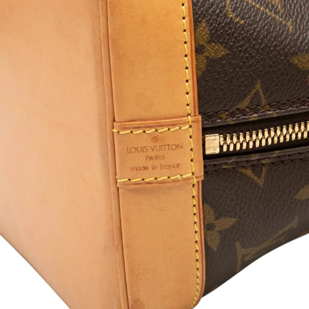 Louis Vuitton Monogram Alma PM Brown Canvas Very good - Box View