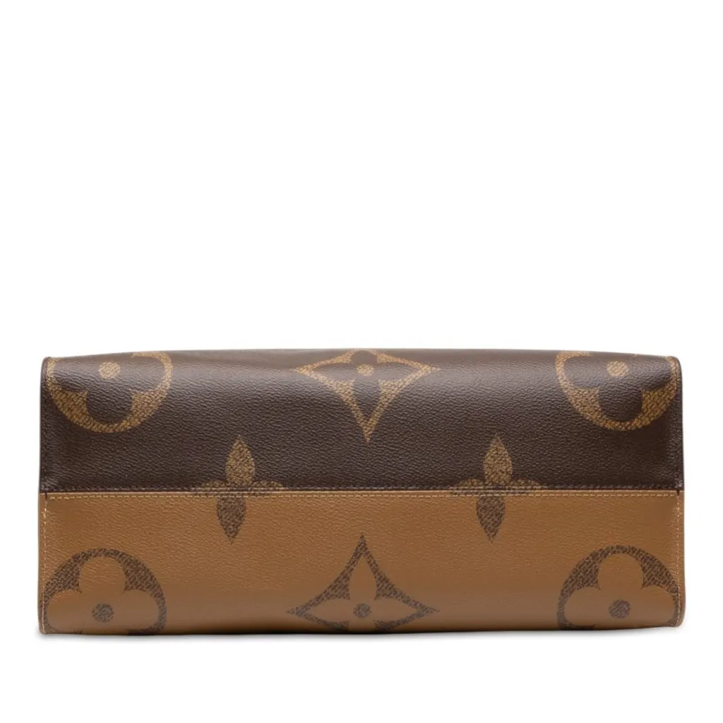 Louis Vuitton Monogram Reverse Giant OnTheGo MM Brown Canvas Very good - Inside View