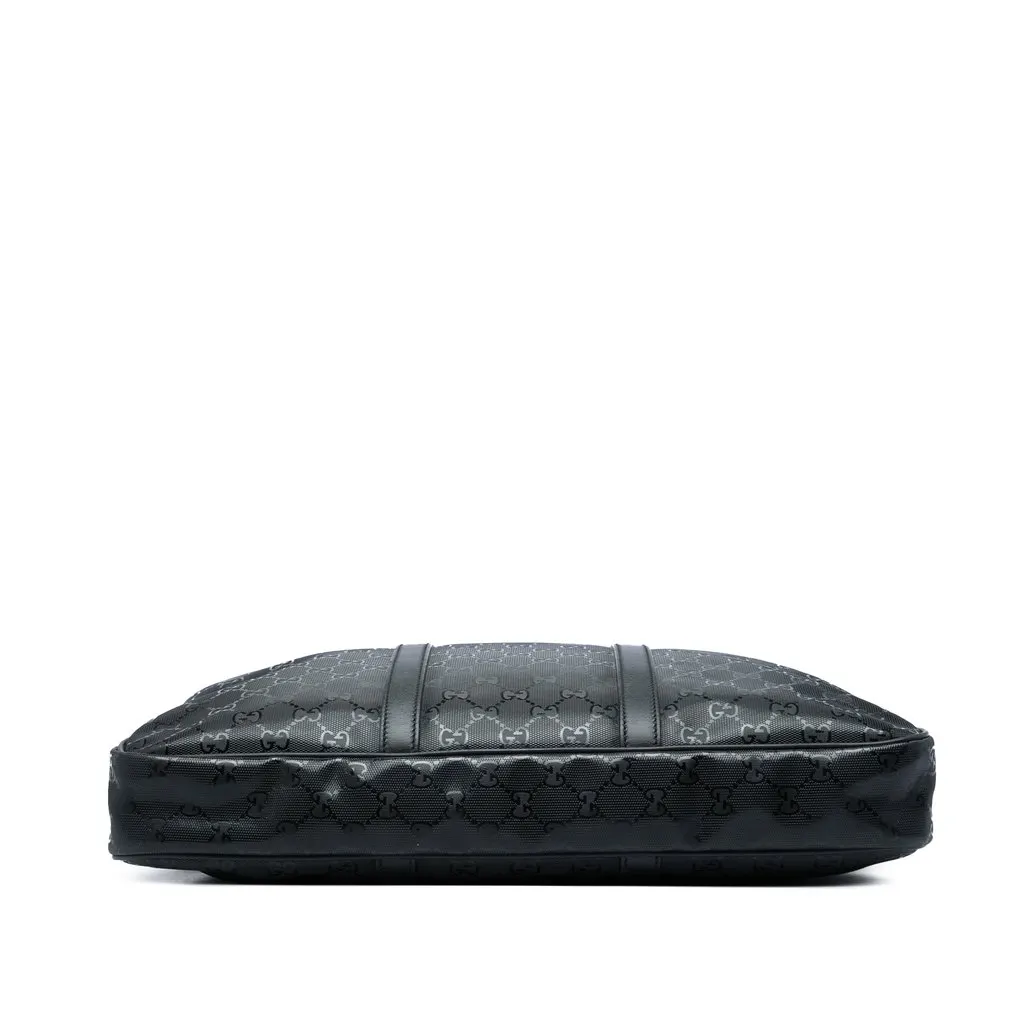 Gucci GG Imprime Business Bag Black Canvas Very good - Inside View