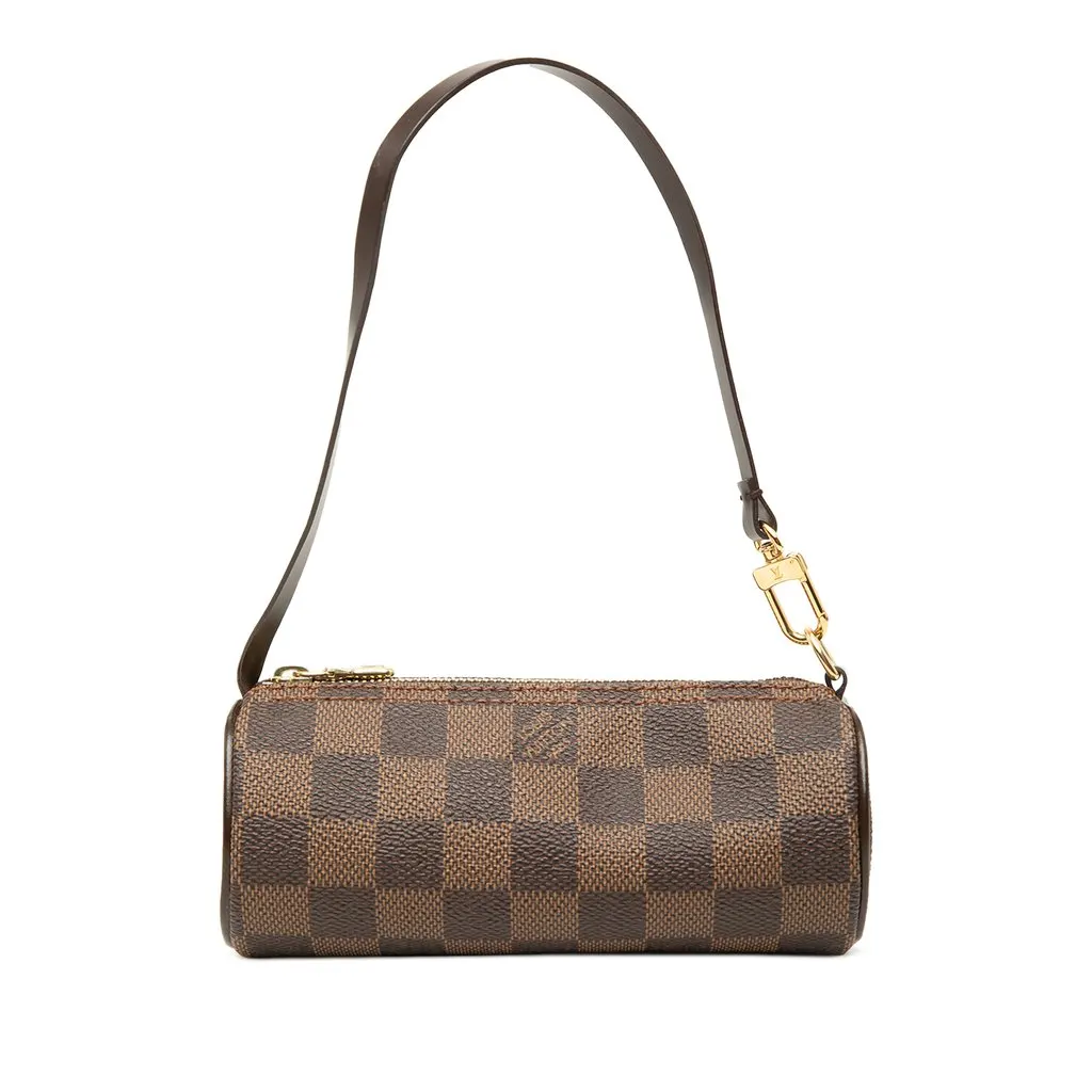 Louis Vuitton Damier Ebene Papillon Pochette Brown Very good - Front View